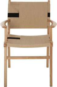 ΠΟΛΥΘΡΟΝΑ BAND RUBBERWOOD ΚΑΙ ΣΧΟΙΝΙ 62,5x60x88Yεκ.HM9324.01