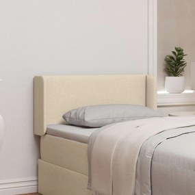 vidaXL Αυτί Κεφαλής Κρεμ 40,5 x 40,5 x 4 εκ ύφασμα
