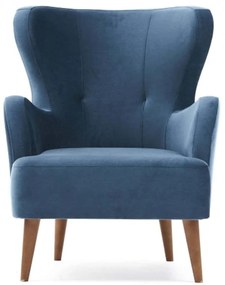 Πολυθρόνα - Μπερζέρα Karina 825BLC2350 73x80x87cm Blue