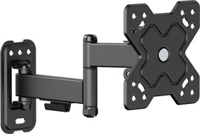 POWERTECH επιτοίχια βάση τηλεόρασης PT-1278, 13-32", έως 20kg, full motion