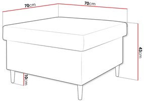 Σκαμπό Zako-Gkri