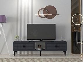 TV Stand Yuka 150 - Anthracite Anthracite