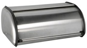 Ψωμιέρα Inox Με Καπάκι 34cm
