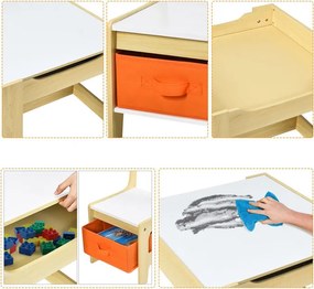 Παιδικό Σετ με Τραπέζι και 2 Καρέκλες Costway BB5584NA