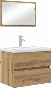 vidaXL Σετ Επίπλων Μπάνιου 2 τμχ. Artisan Oak 57 x 37 x 45 εκ.