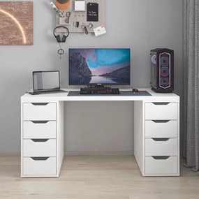 Γραφείο Λευκό AZISOS 150x60x75