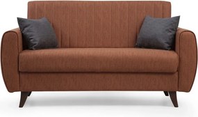 2-Seat Sofa-Bed Alkon - Tile Red Tile Red
