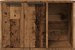 vidaXL Τουαλέτα Γάτας Περίφραξη 60x40x40 εκ. Επεξεργασμ. Ξύλο