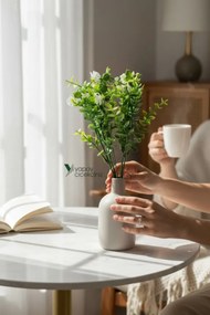 Stewehome Τεχνητό διακοσμητικό μπουκέτο φυλλωσιάς