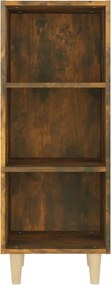 vidaXL Ντουλάπι Καπνιστή Δρυς 34,5 x 32,5 x 90 εκ. Επεξεργασμένο Ξύλο