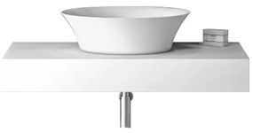 TOP ΒΑΣΗ STONE 60cm χρ WHITE S3BTOP-CT1-61WH (Κατόπιν παραγγελίας 30 ημέρες) - S3BTOP-CT1-61WH