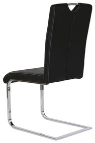 Καρέκλα Τραπεζαρίας DKD Home Decor Μαύρο Μέταλλο Πολυουρεθάνιο (59 x 45 x 102 cm)