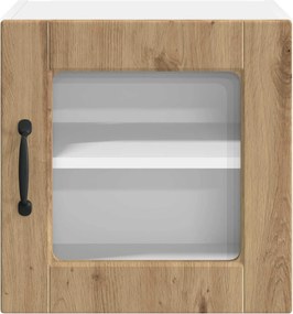 vidaXL Ραφιέρα τοίχου PORTO 2 pcs Artisan Oak Επεξεργασμένο ξύλο