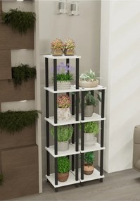 Stewehome Πολυεπίπεδη σκάλα σταντ γλαστρών διακοσμητικό μοντέρνο ράφι φυτών
