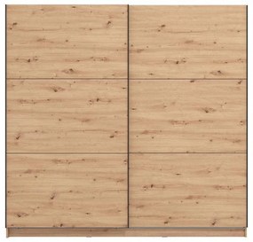 Ντουλάπα Sierra 220 Artisan Oak 217x62.5x210 εκ. 217x62.5x210 εκ.