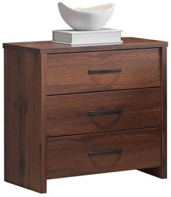 Bedside table GRAIN Καρυδί