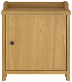 vidaXL Πάγκος διαδρόμου &quot;SANDNES&quot; 45x40x50 εκ.Πεύκο μασίφ ξύλο