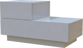 Κομοδίνο Λευκό FETAZA 70x38.3x35