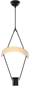 Φωτιστικό Οροφής 414LRC1333 25x16x120cm Led 700lm 7W 3000K Black Opviq