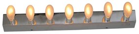 Φωτιστικό Τοίχου - Απλίκα 77-3209 MB540-7 Tube Chrome Homelighting Metal