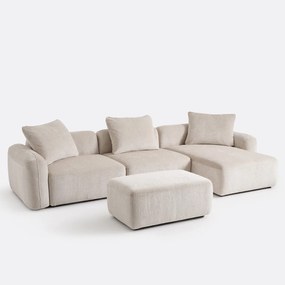 Μονάδα καναπέ για αρθρωτό καναπέ, από ζακάρ chenille, AMAD