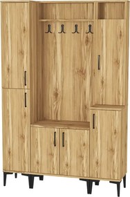 Stewehome Μοντέρνα ντουλάπα παπουτσοθήκη (Κόμπε) 120x185x185 cm