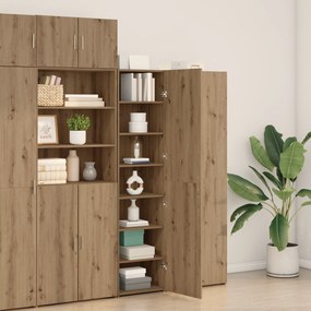 vidaXL Καρυδιά 45x42.5x185 εκ Επεξεργασμένο ξύλο