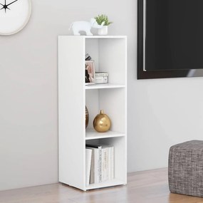 VidaXL Έπιπλο Τηλεόρασης Λευκό 107 x 35 x 37 εκ. Μοριοσανίδα