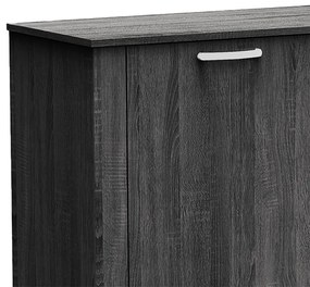 Μπουφές Kinley pakoworld grey-wenge 210x40x82εκ (1 τεμάχια)