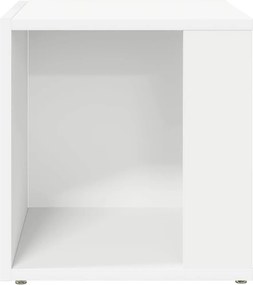 vidaXL Τραπέζι Βοηθητικό Λευκό 33 x 33 x 34,5 εκ. από Επεξ. Ξύλο