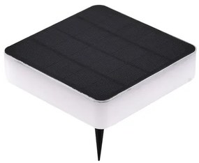 Ηλιακό Φωτιστικό Καρφωτό LED 1,5W Μαύρο 3CCT IP65 Kasba 80205110S Inlight-80205110S-Μαύρο 80205110S