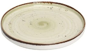 Πιάτο Ρηχό Terra TLH131K6 Φ26x1,5cm Green Espiel Πορσελάνη