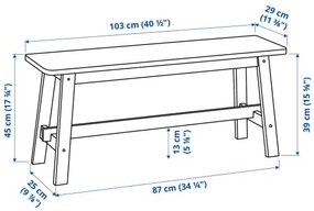 NORRÅKER πάγκος 604.289.90