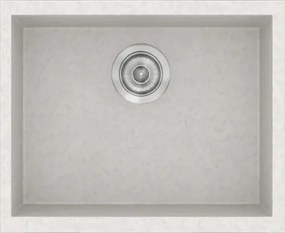 Sanitec Classic 341 (50×40) - Γρανιτένιος νεροχύτης - Metallic ICE