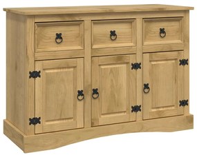 vidaXL Μπουφές Μεξικ. Στιλ Corona 132x43x78 εκ. Ξύλο Πεύκου