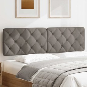 vidaXL Μαξιλάρι για Κεφαλάρι Taupe 180 εκ. Υφασμάτινο