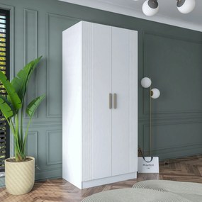 Ντουλάπα Λευκό BRECE 90x57.5x210
