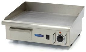 Griddle - Smooth - 55cm - incl Drip tray