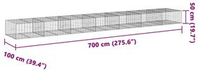 ΣΥΡΜΑΤΟΚΙΒΩΤΙΟ ΜΕ ΚΑΛΥΜΜΑ 700X100X50ΕΚ. ΑΠΟ ΓΑΛΒΑΝΙΣΜΕΝΟ ΧΑΛΥΒΑ 3295184