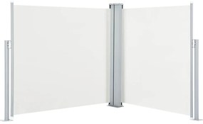 vidaXL Σκίαστρο Πλαϊνό Συρόμενο Κρεμ 100 x 600 εκ.