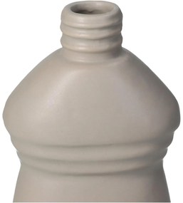 Βάζο ArteLibre Μπουκάλι Μπεζ Κεραμικό 9.2x5.8x20.5cm