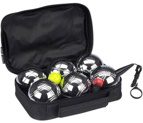 Get & Go Σετ Jeu De Boules V με 6 Μπάλες Ασημί 52JU-CHR-Uni