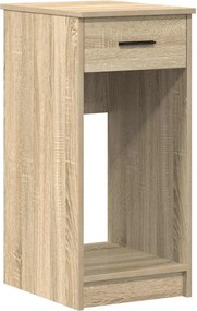 vidaXL Βάση πύργου υπολογιστή με συρτάρι Δρυς sonoma 35x45x77 cm