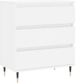 vidaXL Συρταριέρα Λευκή 60 x 35 x 70 εκ. από Επεξεργασμένο Ξύλο