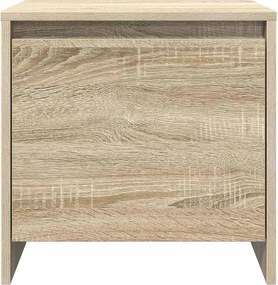 vidaXL Κομοδίνο Sonoma Δρυς 45x34x44,5 εκ. από Επεξεργασμένο Ξύλο