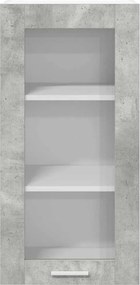 vidaXL Κρεμαστό ντουλάπι 2 pcs Σκυρόδεμα Γκρι 40 x 31 x 80 εκ.