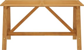 vidaXL Σετ Τραπεζαρίας Κήπου 5 Τεμαχίων Μαύρο