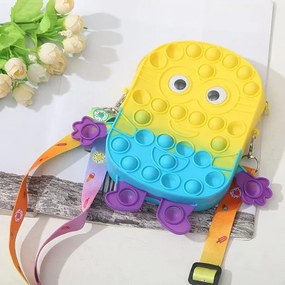 Κρεμαστό τσαντάκι - pop it με minion