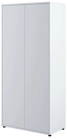 Ντουλάπα Concept Pro Lenart AH156, Άσπρο, 218x101x55cm, 95 kg, Πόρτες ντουλάπας: Με μεντεσέδες, Αριθμός ραφιών: 2, Αριθμός ραφιών: 2 | Epipla1.gr