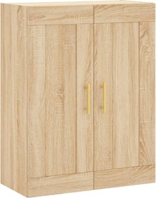 vidaXL Ντουλάπι Επιτοίχιο Sonoma Δρυς 69,5 x 34 x 90 εκ. Επεξεργ. Ξύλο